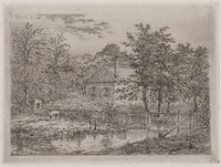 KG 08305
          <br/>
          Landschap met huis en een ree
          <br/>
          <em>Emaus de Micault, Gerhardus (1798-1863)</em>